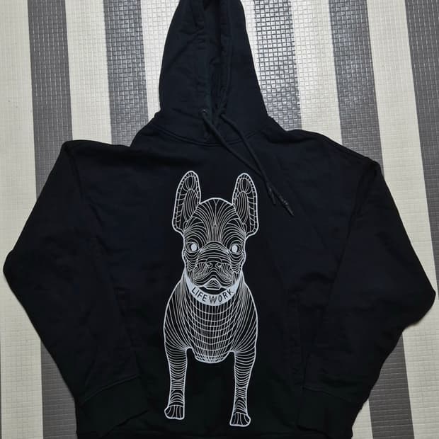 LifeWork 후드티 블랙