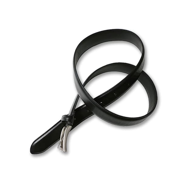 유니클로 [Uniqlo] 블랙 레더 리얼 가죽 클래식 벨트