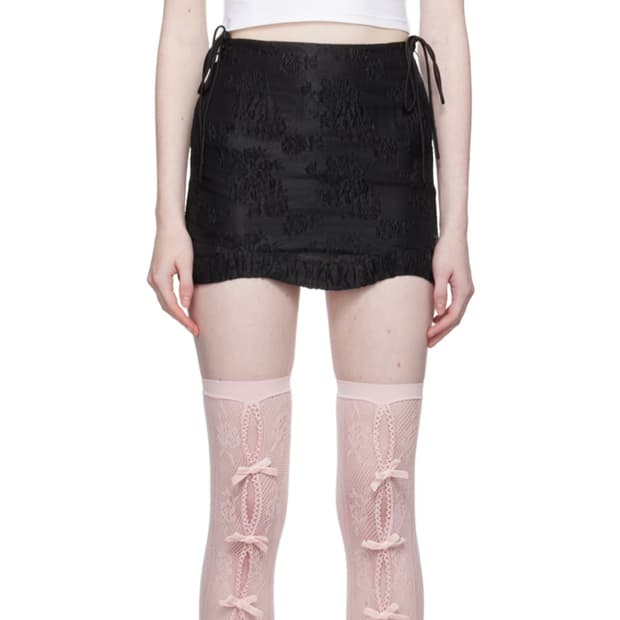 Nodress Black mini skirt 노드레스