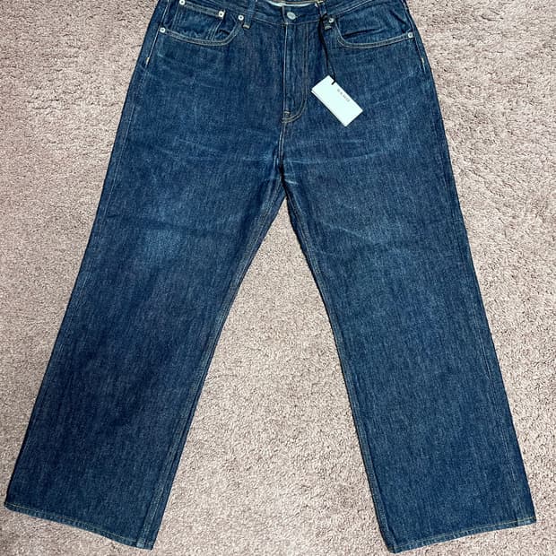 오라리 데님 팬츠