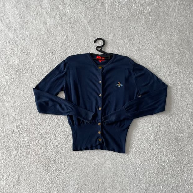 M 비비안웨스트우드 레드라벨 가디건 