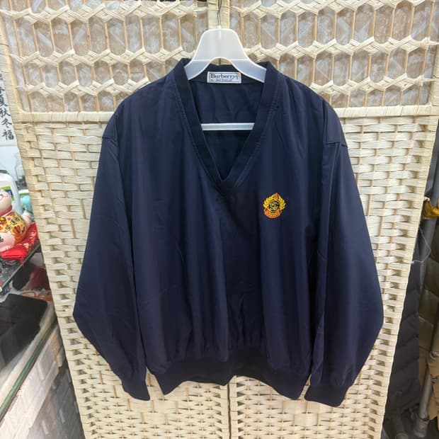 105 정품 버버리 빈티지 바막 브이넥 팝니다