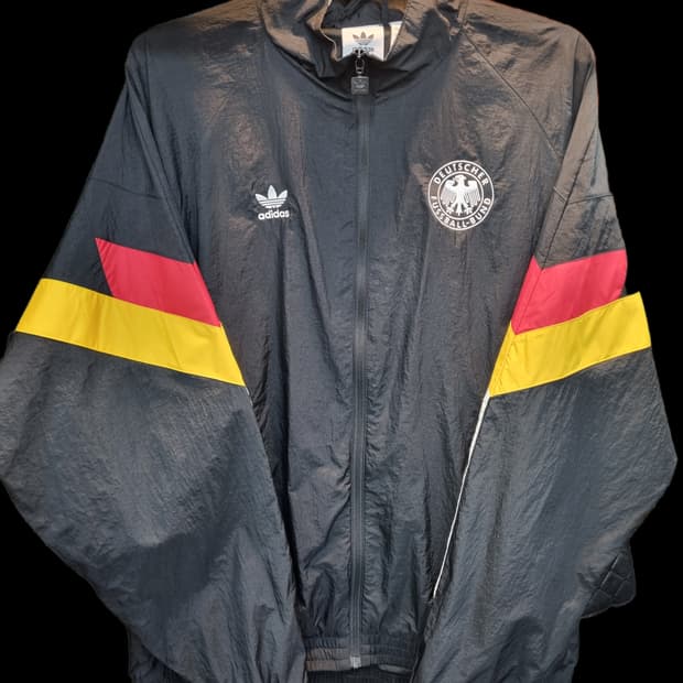 아디다스 독일 축구 트랙탑 바람막이 3XL