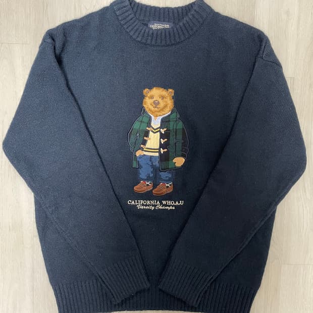 후아유 라운드 니트 새상품