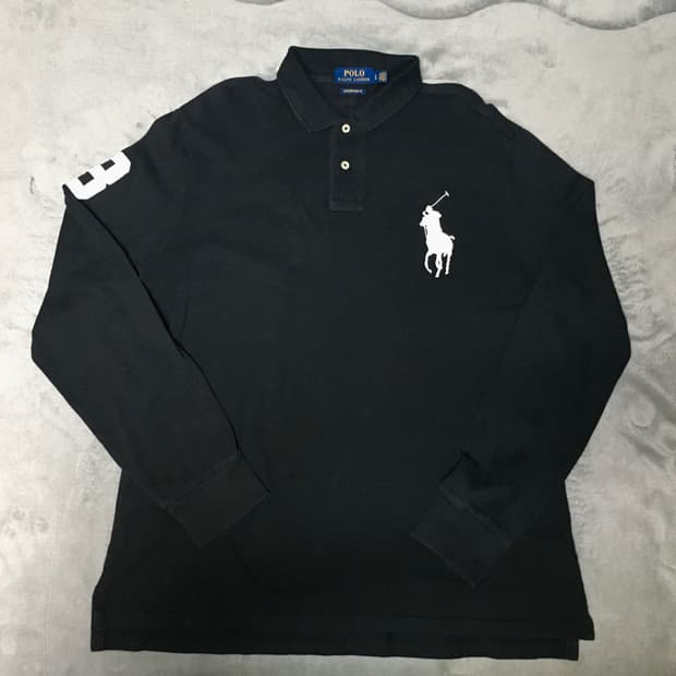 폴로 랄프로렌 빅포니 블랙화이트