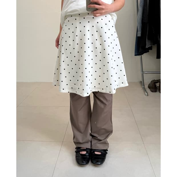 Misch masch 도트 스커트