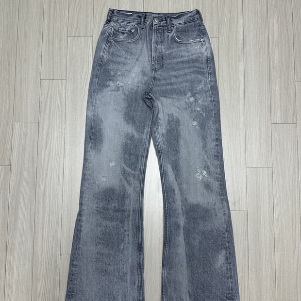 [28] Zara 와이드 부츠컷 데님