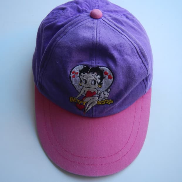 90‘s Vintage Betty Boop Two-Tone Cap
