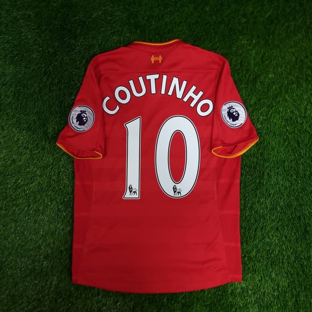 16-17시즌 리버풀 홈 유니폼 #10 쿠티뉴