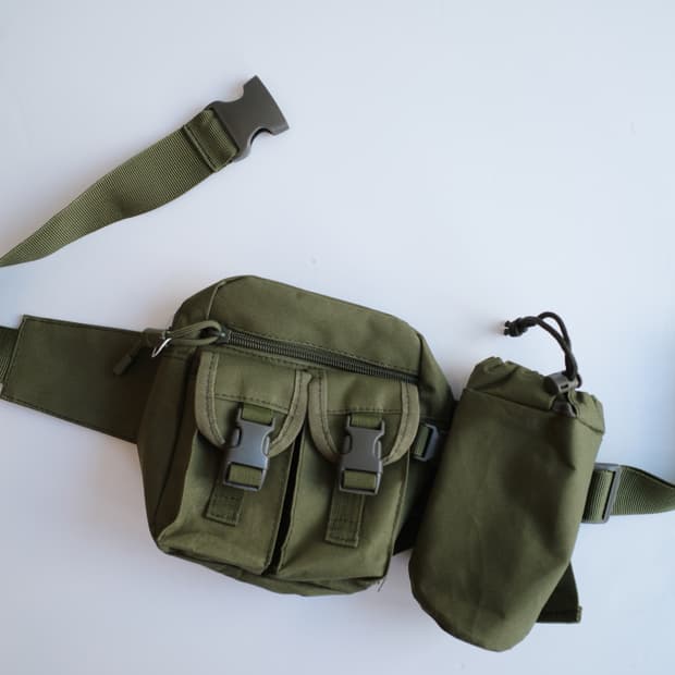 Japan brand 유틸리티 웨이스트 백 