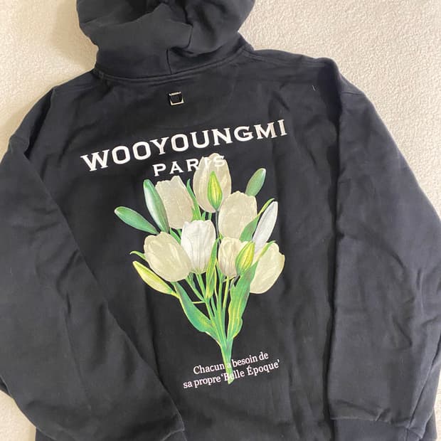 우영미 플라워 후드티 46