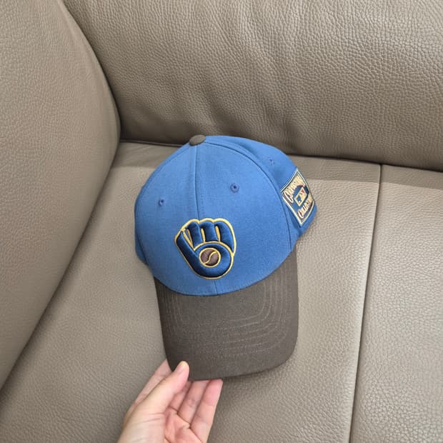 MLB 밀워키 브루어스 볼캡 S-M