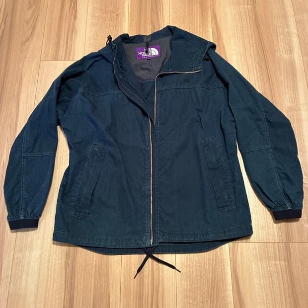 노스페이스 퍼플라벨 X 저널 스탠다드 인디고 마운틴 윈드 파카