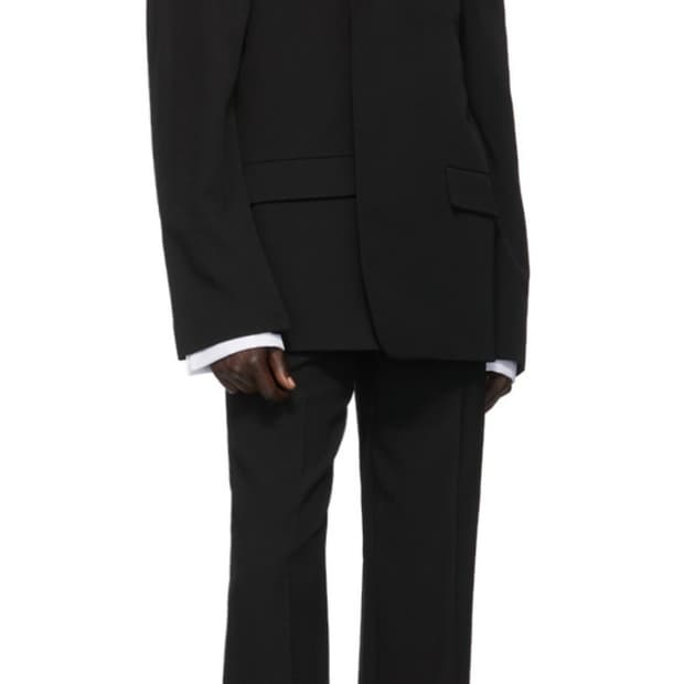 발렌시아가 부츠컷 팬츠