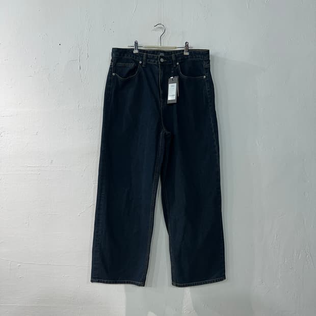 무신사스탠다드 데님 와이드 청바지 36