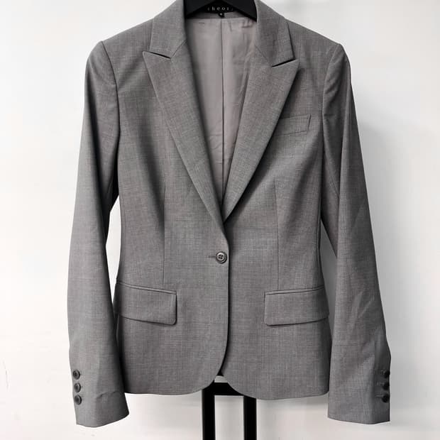 띠어리 울 수트 셋업