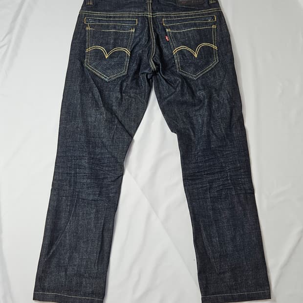 00s 리바이스 511 블랙탭 생지 데님팬츠 진 청바지 30