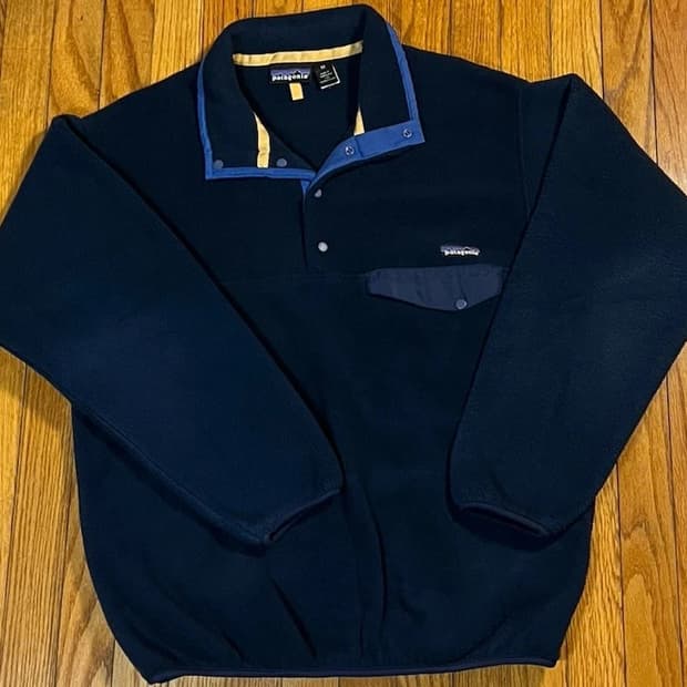 90s 파타고니아 신칠라 스냅-T 블루