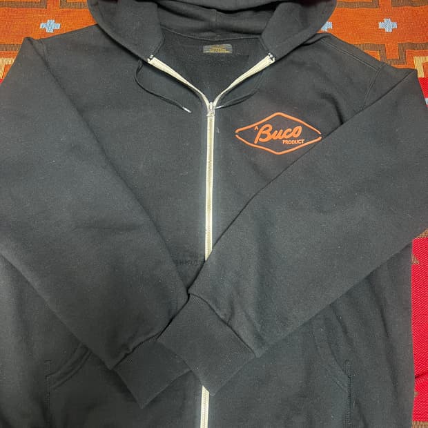 리얼맥코이 부코 후드집업 XL