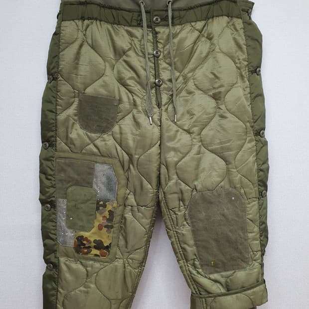 us army. m-65 라이너 팬츠 빈티지 커스텀