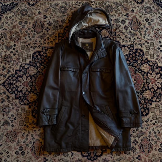 로로피아나 베이비 캐시미어 램스킨 자켓 100