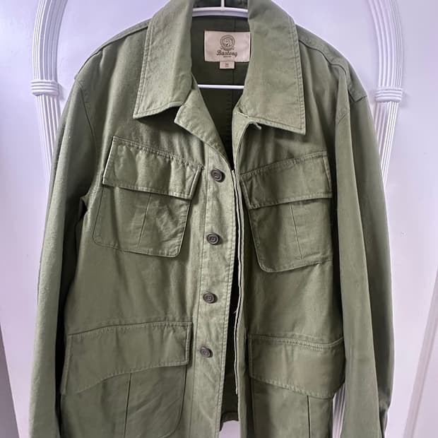 바스통 109 퍼티그 자켓 올리브 m사이즈판매