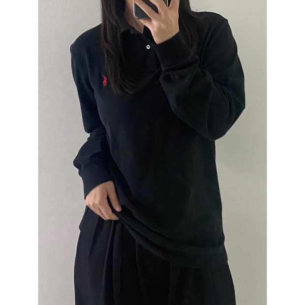 폴로 긴팔카라티