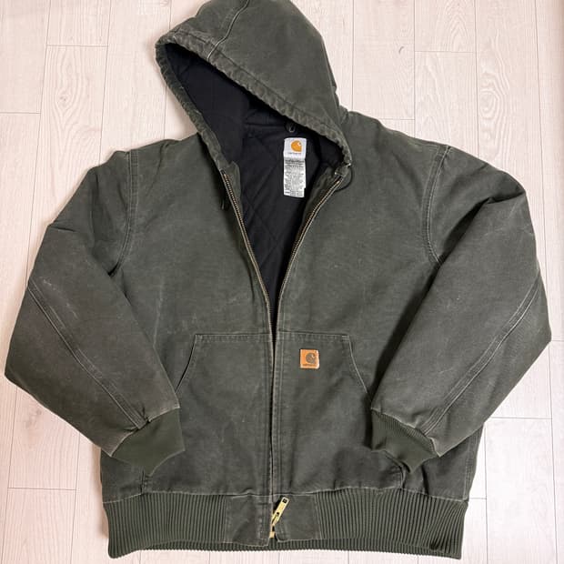 [XL]칼하트 덕 액티브 자켓 J130 MOS 모스그린