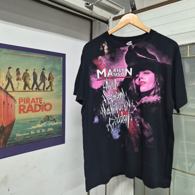 00s Marilyn Manson Tour 반팔티