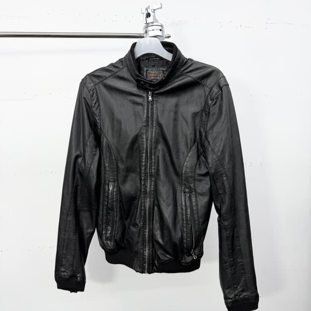 Industrie lambskin biker jk
