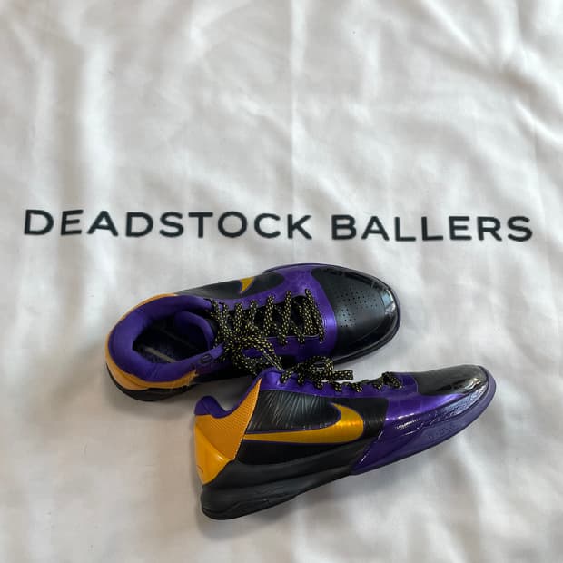 코비5 OG Lakers away