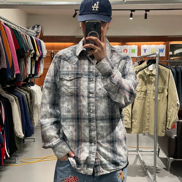 랭글러 웨스턴 셔츠