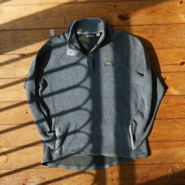 L.L.Bean 플리스 스냅 풀오버