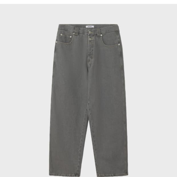 기마구아스 gimaguas Baggy Trousers (Grey)