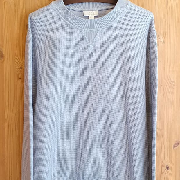 100.COS 와플 긴팔티