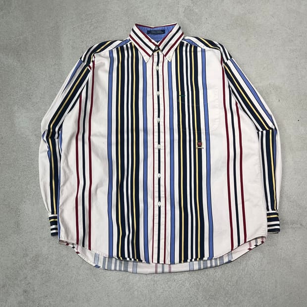 타미힐피거 스트라이프 셔츠 s10464