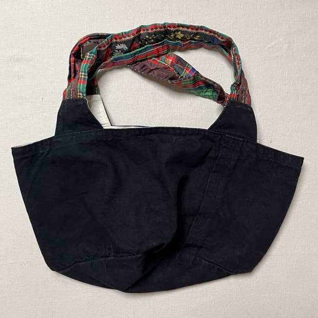 꼼데가르송 린넨코튼 캔버스 토트백 comme des garcons