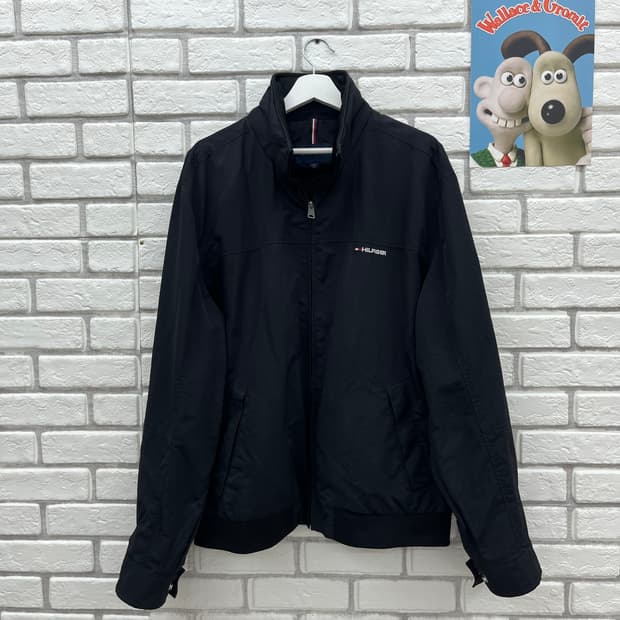 타미힐피거 블랙 바람막이 자켓-2XL 110