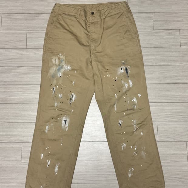 [2]SEW 페인팅 치노팬츠