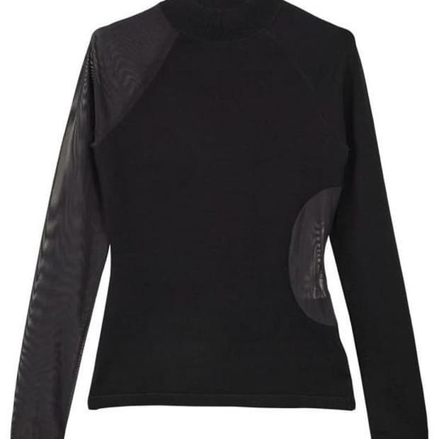 Y-3 요지 야마모토 니트 탑 IW7489