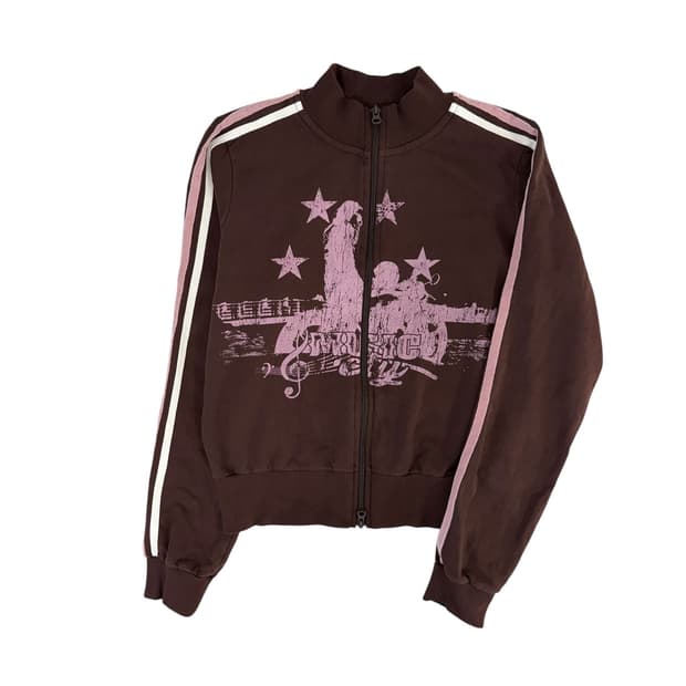 어번아웃피터스 브라운 집업