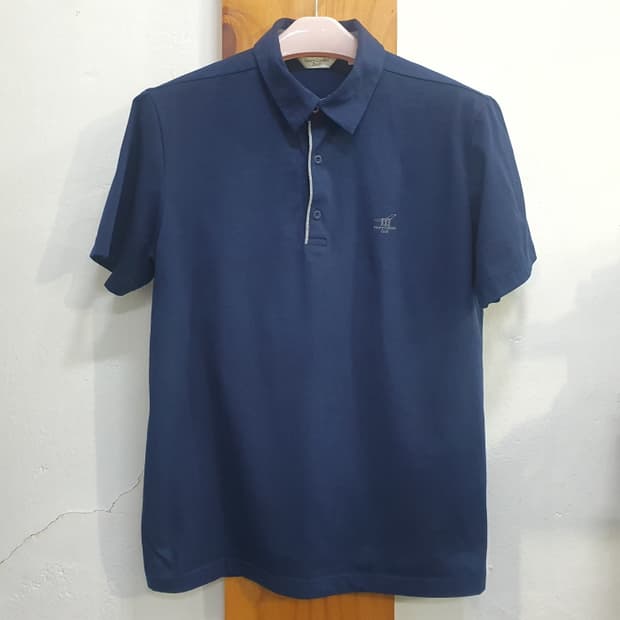 헨리코튼 남자 반팔 카라 골프티(105)