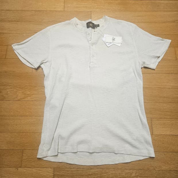RRL 헨리넥 와플 반팔 L사이즈