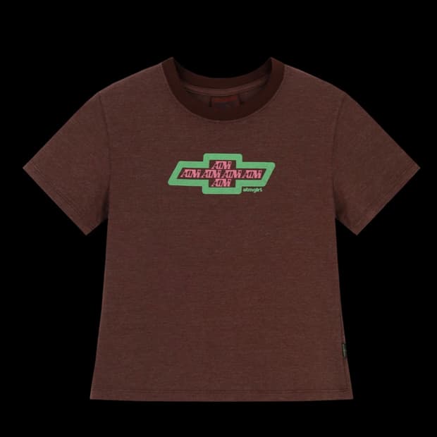 구해요!!!!! 애프터매스 W ATM GIRLS TEE (BROWN)