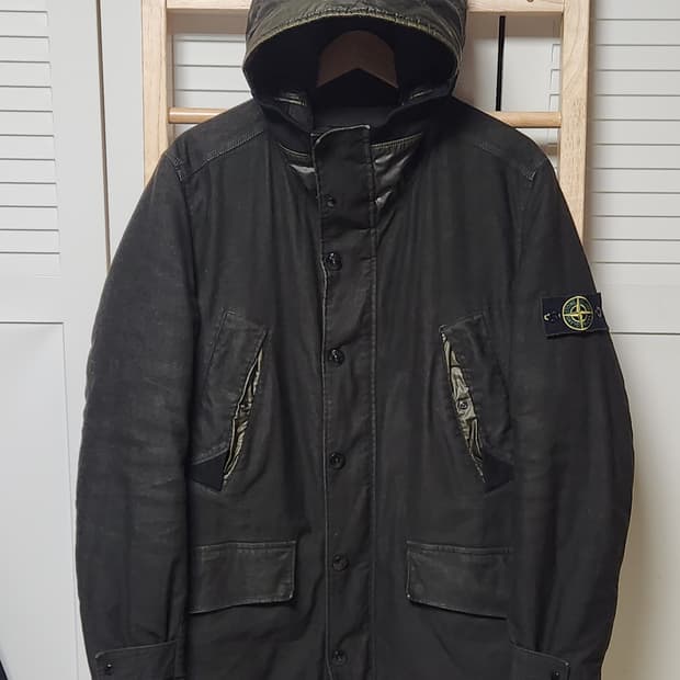 스톤아일랜드 11/'12 Mil Spec Diagonal Wool 자켓