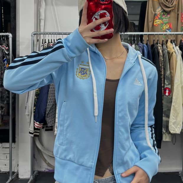 아디다스 아르헨티나 후드집업