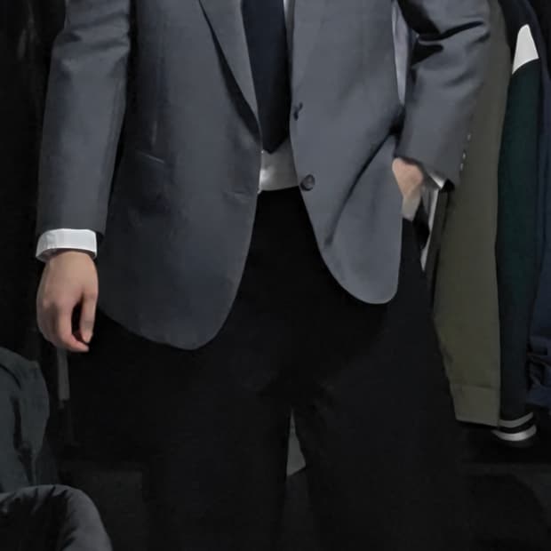 버버리 그레이 블레이저