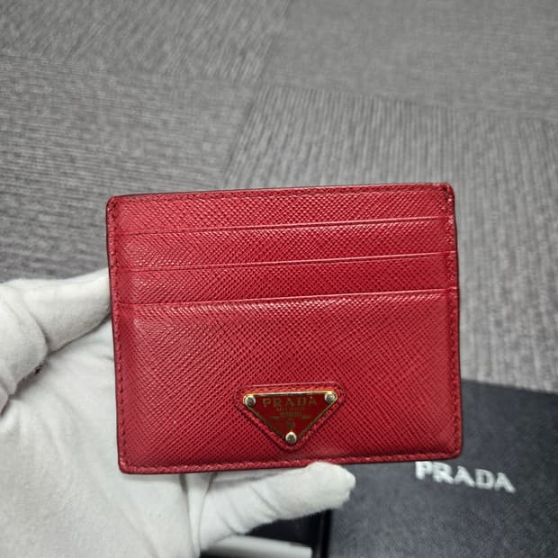 [특가][정품] 프라다 사피아노 카드지갑