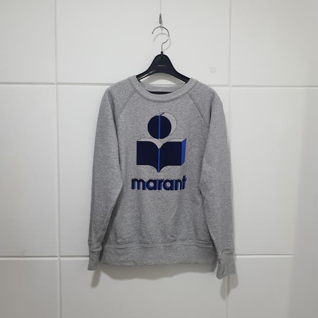 이자벨마랑 밀리 스웻셔츠 맨투맨 그레이 사이즈 38