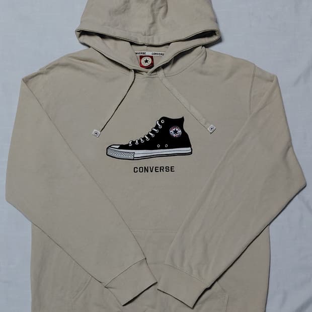 컨버스(CONVERSE) 올스타 척테일러 자수 후드티 - L사이즈